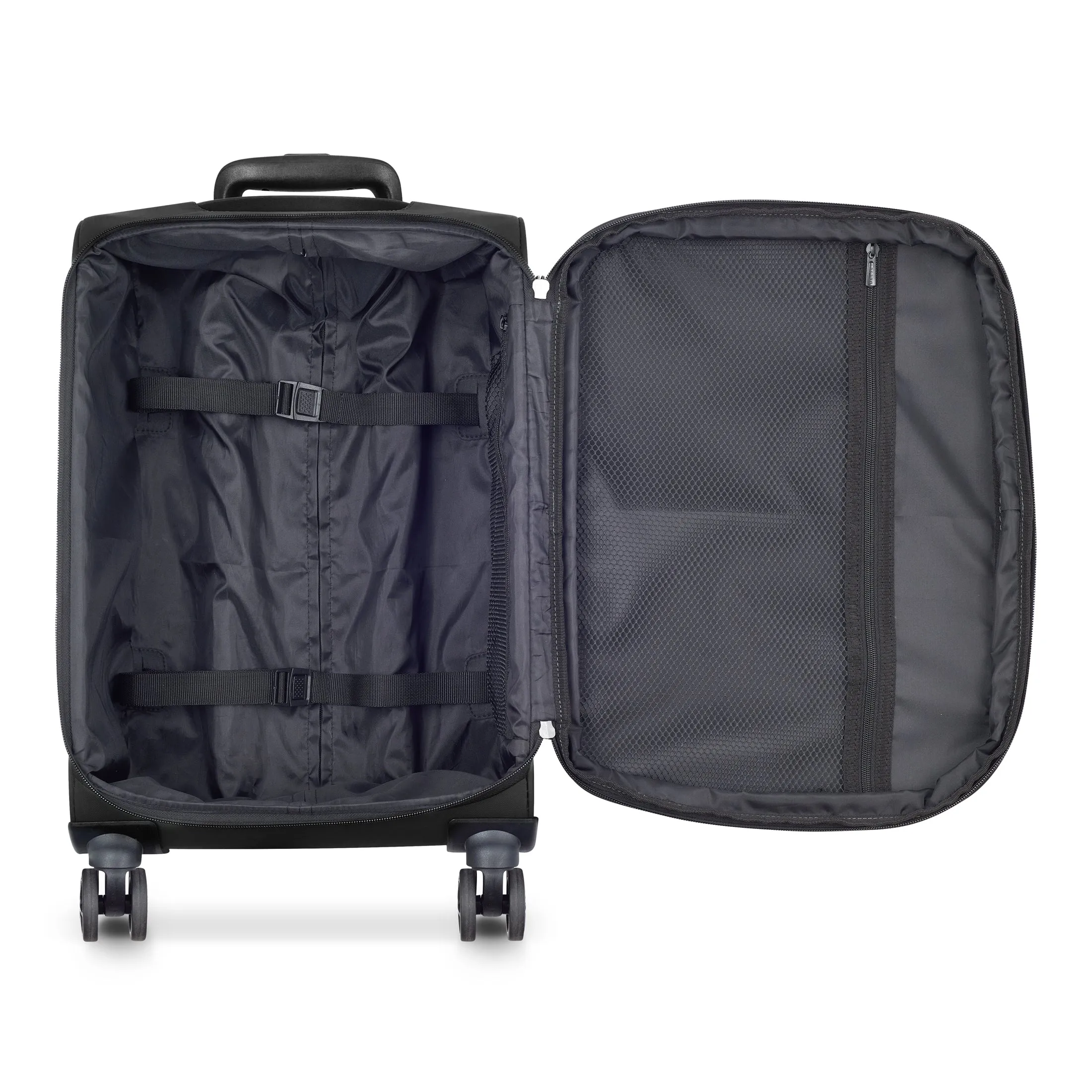 DELSEY Paris Sky Lite Softside Expandable Luggage with Spinner Wheels 2 piece set (19",24") Bags Delsey-Paris