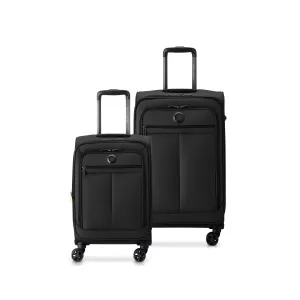DELSEY Paris Sky Lite Softside Expandable Luggage with Spinner Wheels 2 piece set (19",24") Bags Delsey-Paris