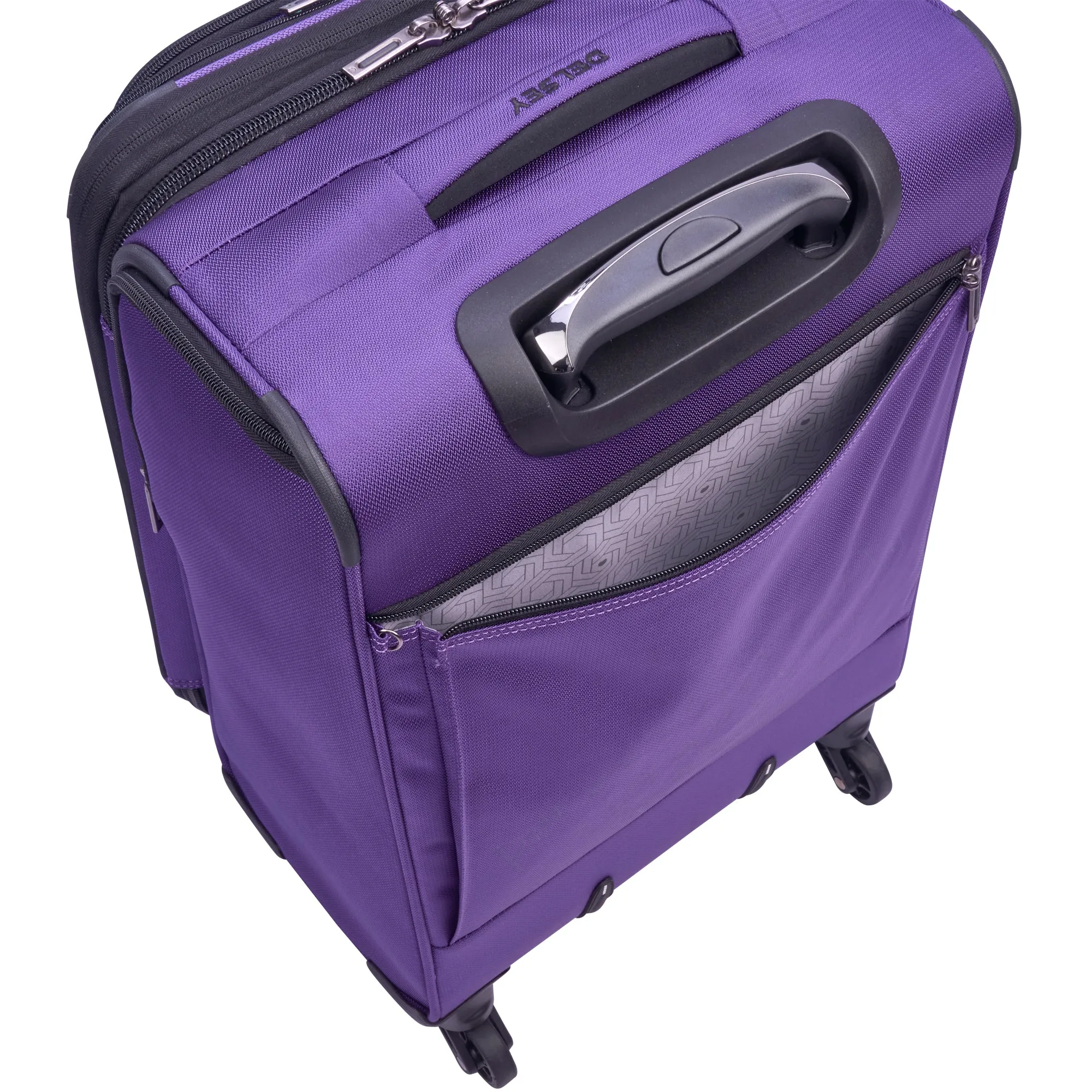 DELSEY Paris Sky Max 21" 4-Wheel Carry-On Luggage Bags Delsey-Paris