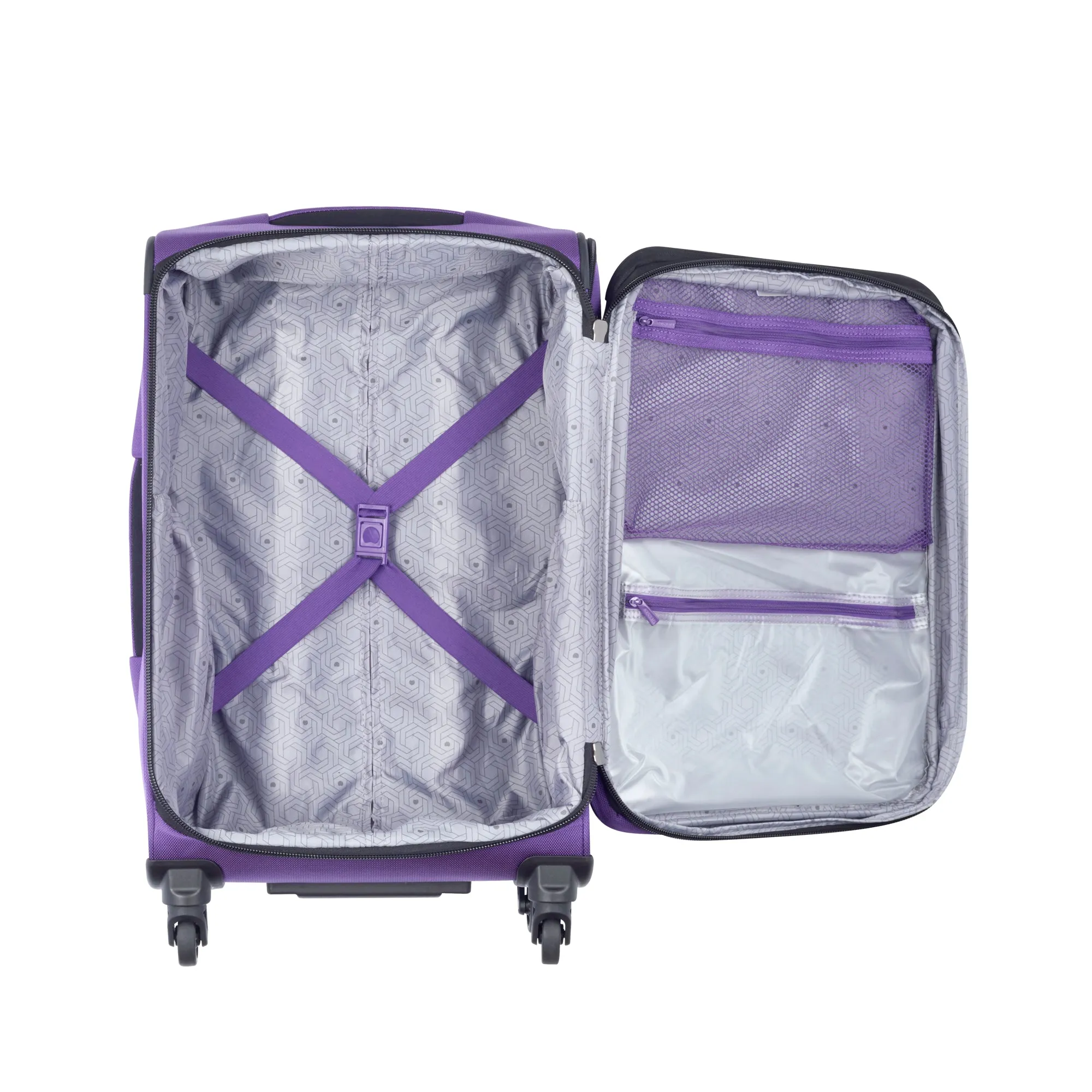 DELSEY Paris Sky Max 21" 4-Wheel Carry-On Luggage Bags Delsey-Paris