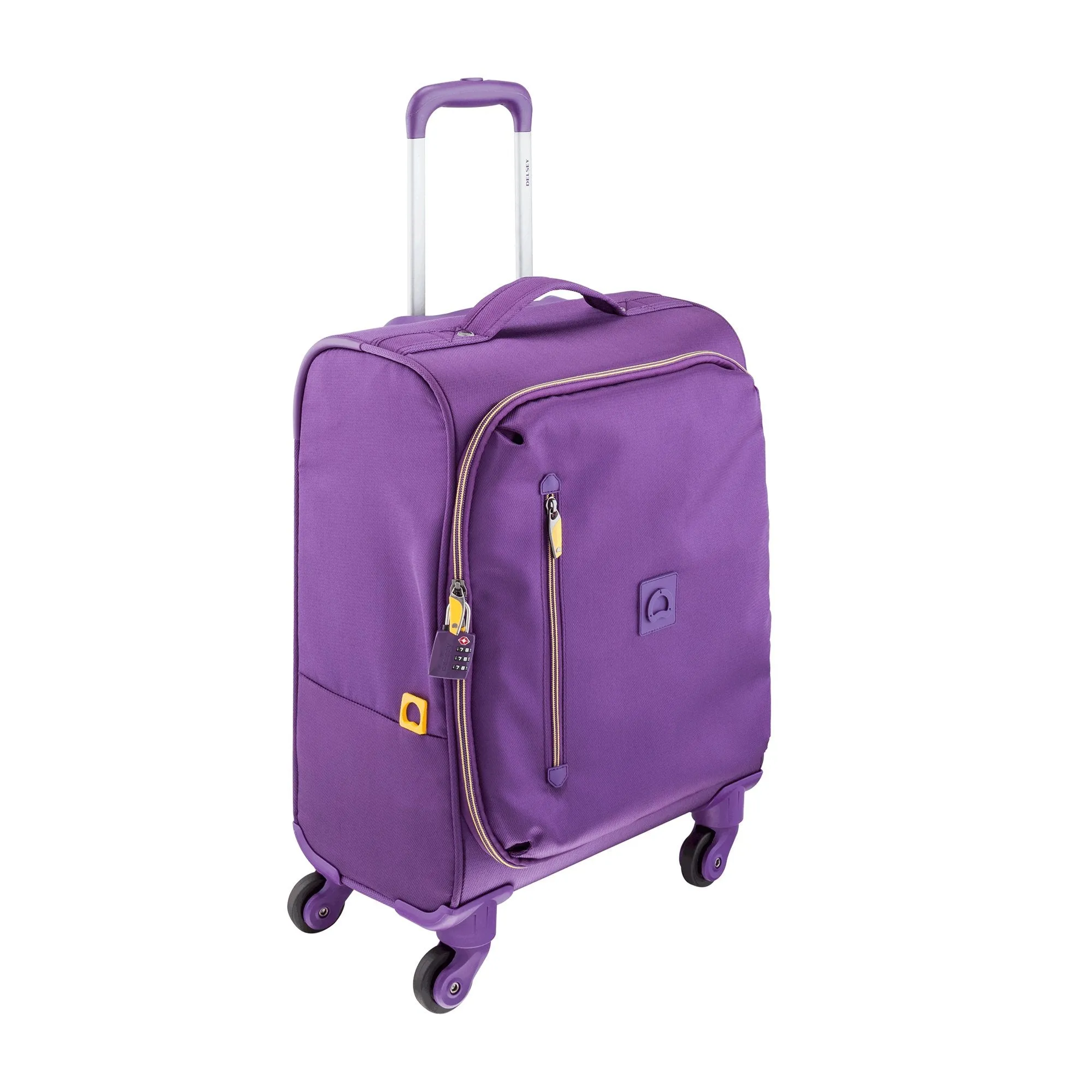 DELSEY Paris Solution 18" 4-Wheel International Carry-On Luggage Bags Delsey-Paris