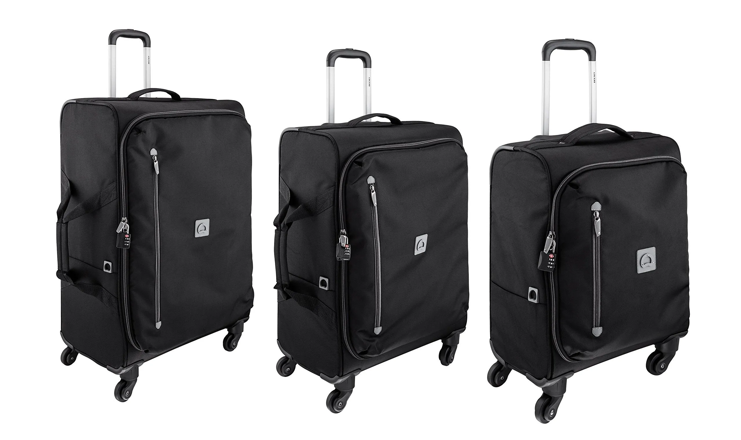 DELSEY Paris Solution 3 Piece Set (21"/25"/29") 4-Wheel Luggage Sets Bags Delsey-Paris