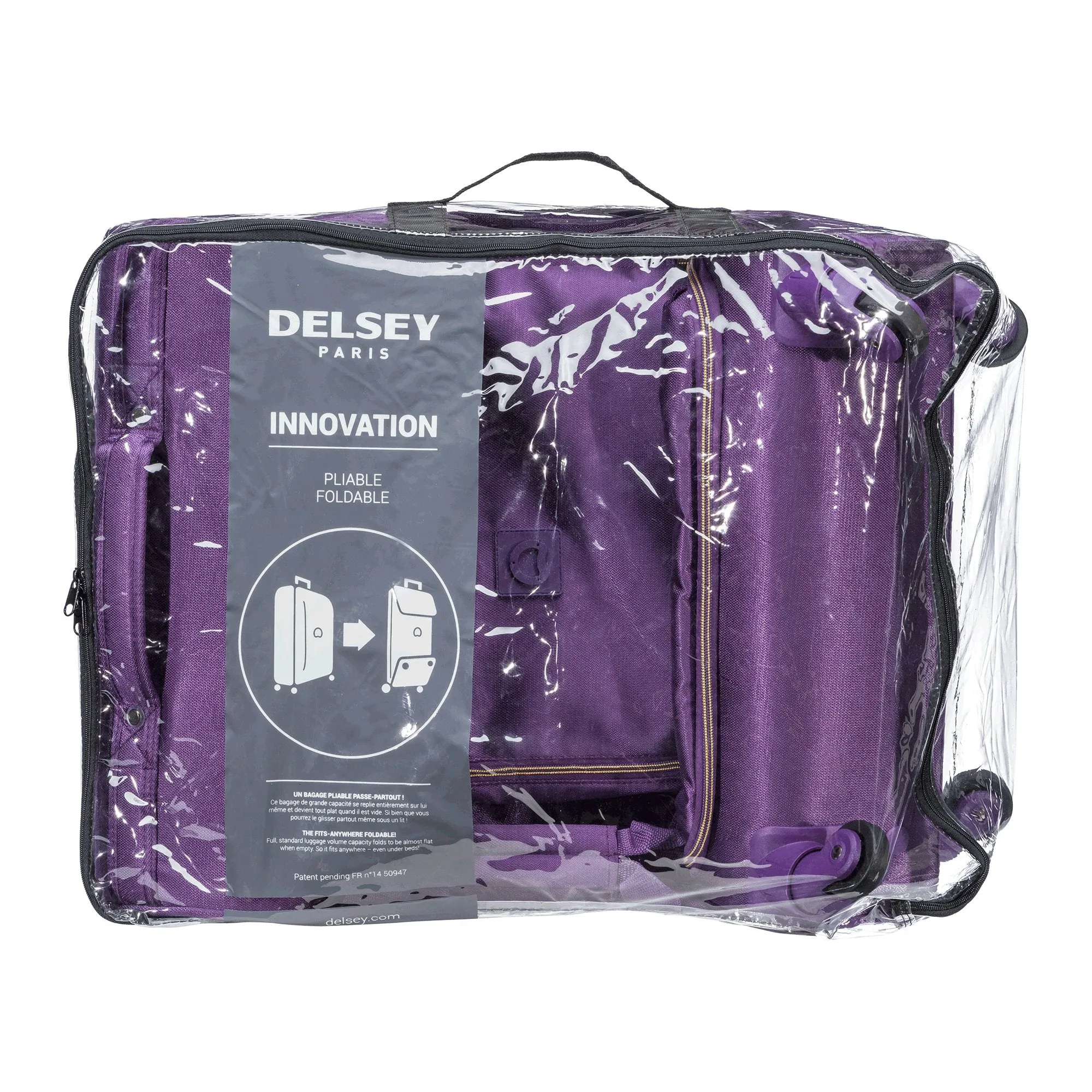 DELSEY Paris Solution 3 Piece Set (21"/25"/29") 4-Wheel Luggage Sets Bags Delsey-Paris