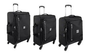 DELSEY Paris Solution 3 Piece Set (21"/25"/29") 4-Wheel Luggage Sets Bags Delsey-Paris