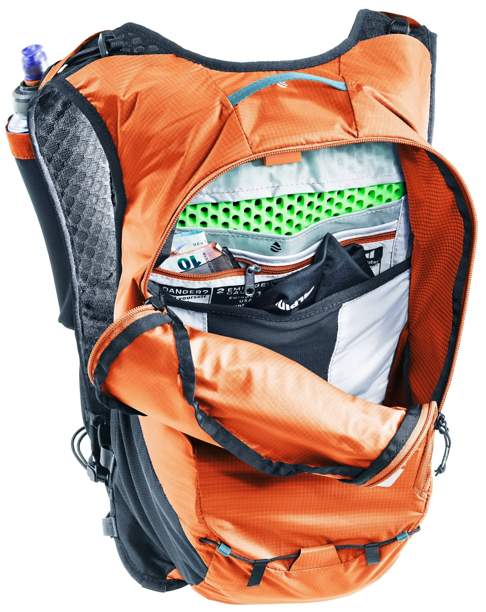 Deuter Ascender 7 w/ 2 Flasks Bags Deuter