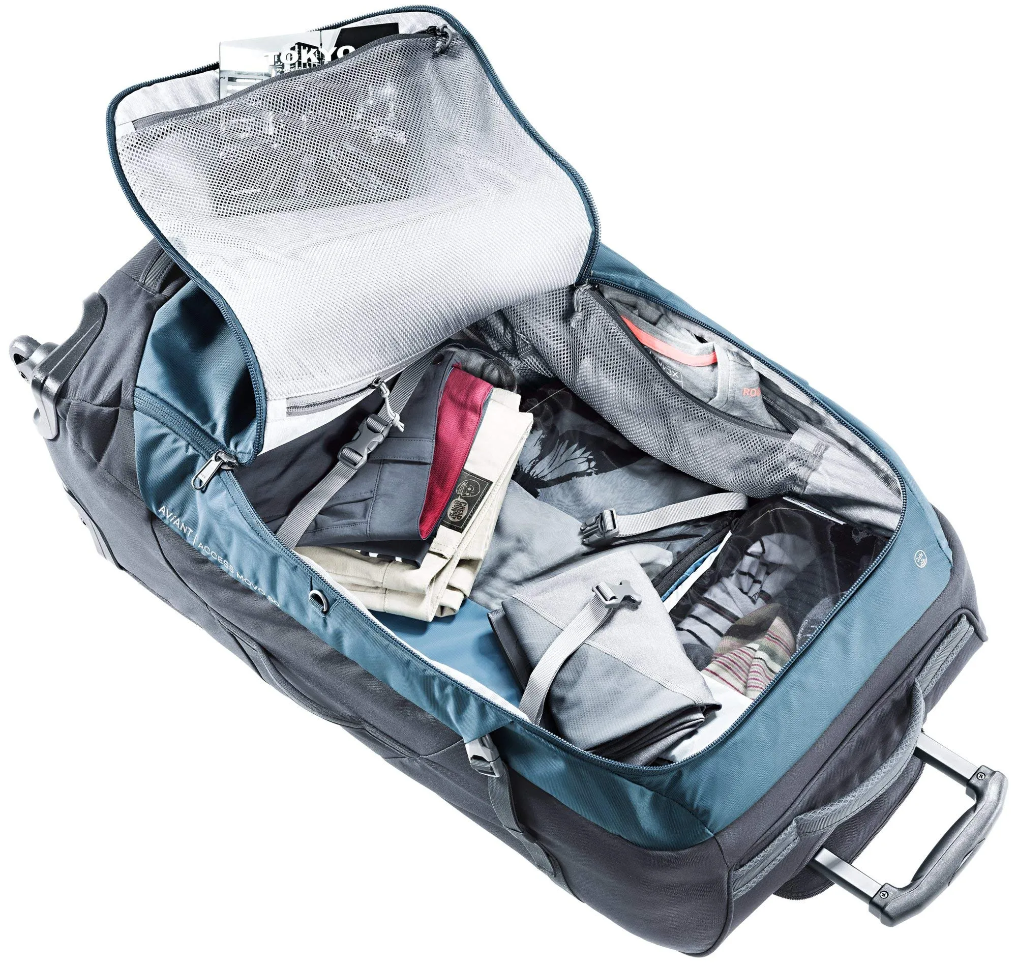 Deuter Aviant 80L 4-Wheel Large Luggage Bags Deuter
