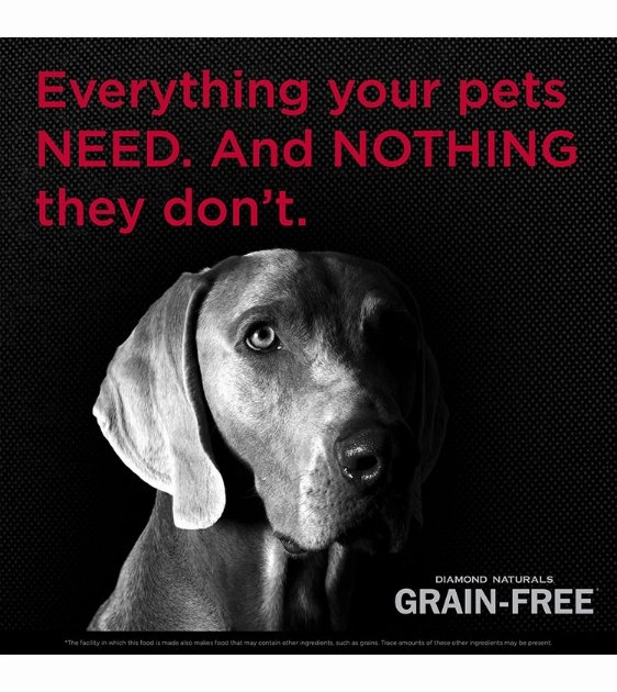 Diamond Naturals Grain-Free (Pasture-Raised Beef & Sweet Potato) Dog Food