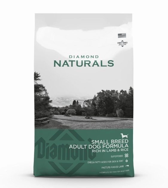 Diamond Naturals Small Breed Adult Formula (Lamb & Rice) Dog Food dog shampoo,bathing supplies