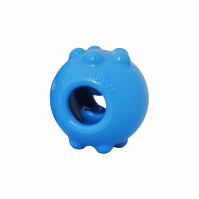 digPETS Jolly Pet Jolly Dipper 3" Ball - Blue fetch toy,dog ball