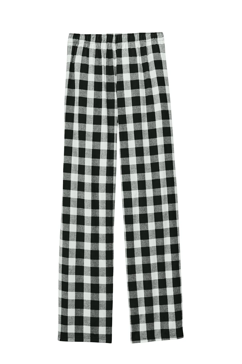 District Mens Flannel Plaid Lounge Pants - Black/White Buffalo Check  Buy new Clothing District