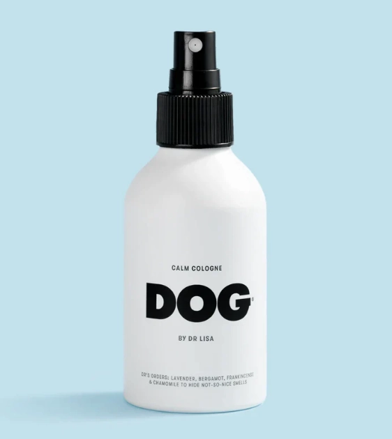 DOG by Dr Lisa Calm Cologne for Dogs (Lavender, Bergamot, Frankincense & Chamomile) dog shampoo,bathing supplies