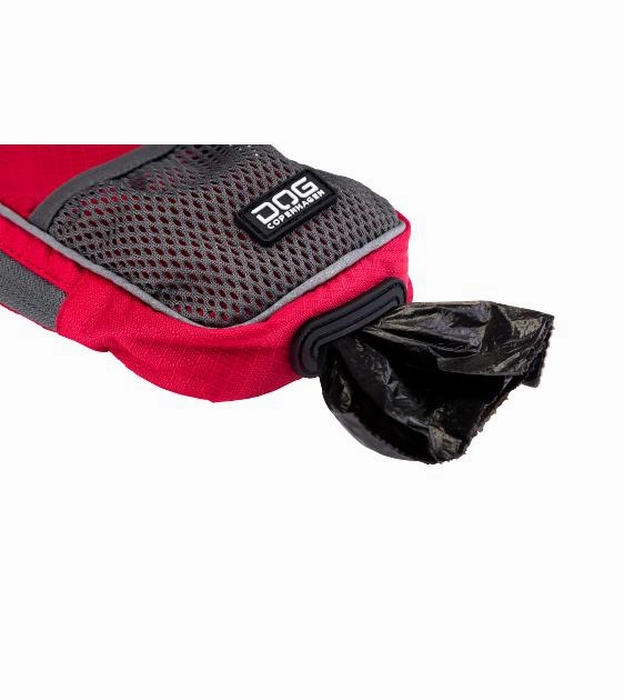 DOG Copenhagen Pouch Organizer Leash Bag (Classic Red)