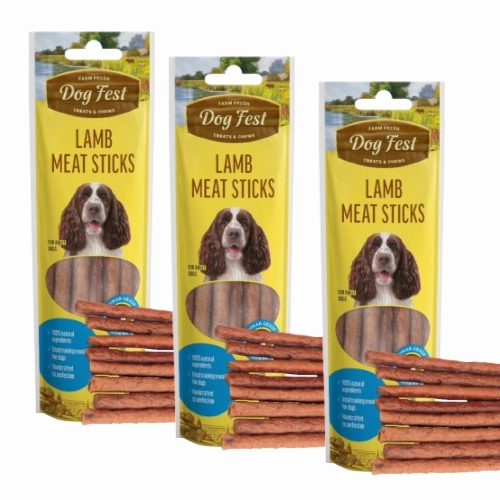 Dogfest Lamb Meat Sticks Dog Treats