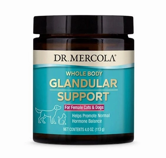 Dr. Mercola Whole Body Glandular Support (Hormone Balance) Supplements For Dogs