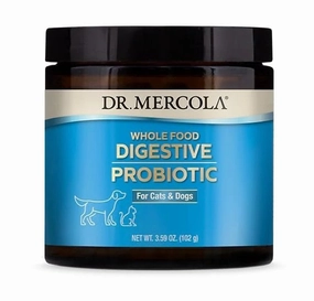 Dr. Mercola Whole Food Digestive Probiotic Supplements For Dogs pet housekeeping,dog mess kit