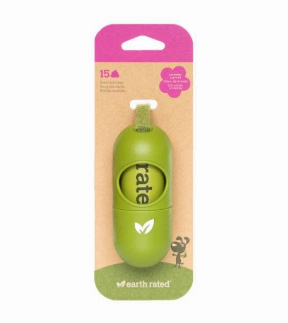 Earth Rated Eco-Friendly Leash Dispenser Bio Poop Bags (15 Scented Bags) dog joint care,hip support