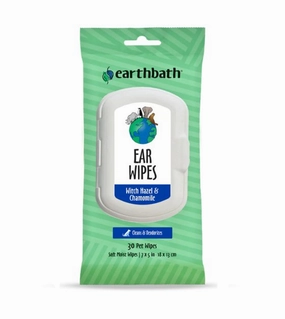 Earthbath Ear Wipes for Dogs and Cats odor remover,dog cleaning