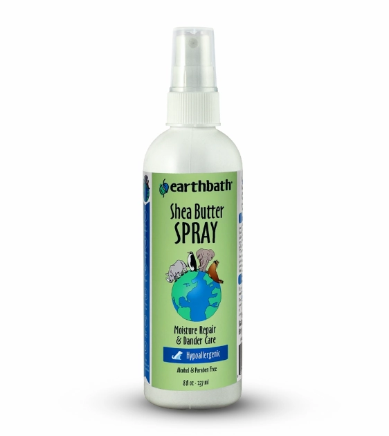 Earthbath Hypoallergenic Shea Butter Spray (Moisture Repair & Dander Care) for Dogs and Cats interactive dog toy,tech pet toy