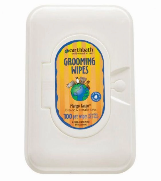 Earthbath Mango Tango Wipes For Dogs odor remover,dog cleaning