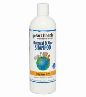 Earthbath Oatmeal & Aloe Fragrance Free Shampoo For Cats & Dogs