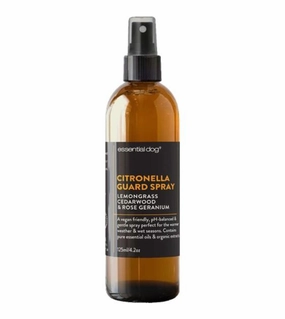 Essential Dog Citronella Guard Spray (Lemongrass, Cedarwood & Rose Geranium Citronella) for Dogs dog shampoo,bathing supplies