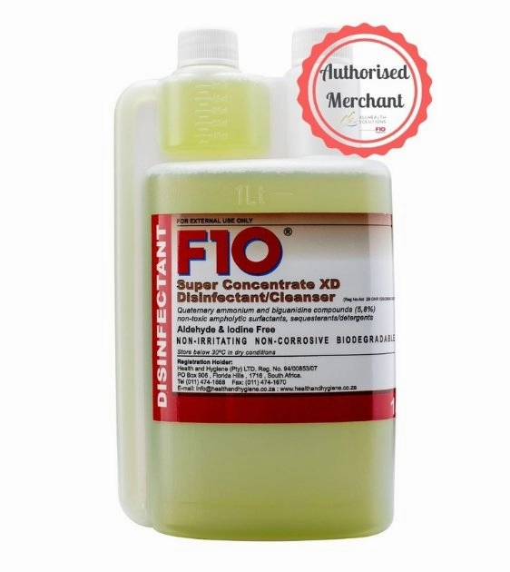 F10 Super Concentrate XD Disinfectant/Cleanser (with Detergent)