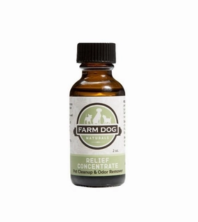 Farm Dog Naturals RELIEF Concentrate Cleanup & Odor Remover For Dogs dog shampoo,bathing supplies