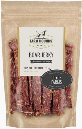 Farm Hounds Boar Jerky 4.5oz Bag