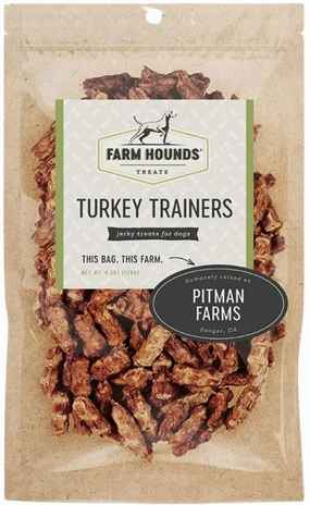 Farm Hounds Turkey Trainers 4.5oz Bag