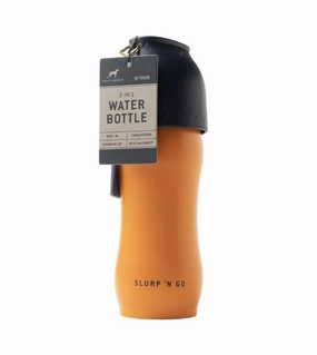 Field and Wander 2-in-1 Stainless Steel Travel Bottle For Dogs & Cats (With Bowl & Carabiner) pet souvenir,gift item