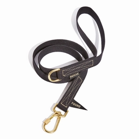 Flat Webbing Hemp Dog Leash Black dog mixer,pet meal booster