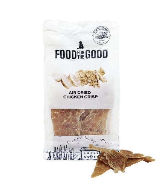 Food For The Good Air Dried Cat & Dog Treats (Chicken Crisp)