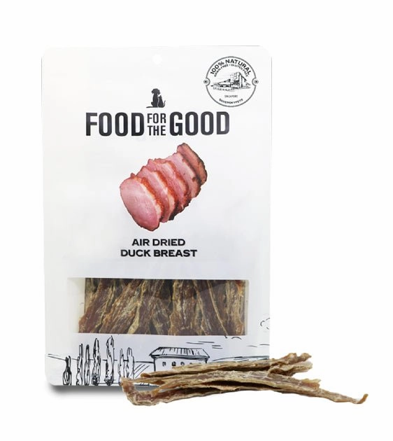 Food For The Good Air Dried Cat & Dog Treats (Duck Breast)