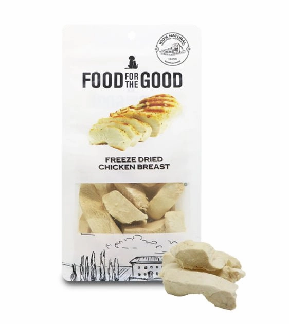 Food For The Good Freeze Dried Cat & Dog Treats (Chicken Breast)