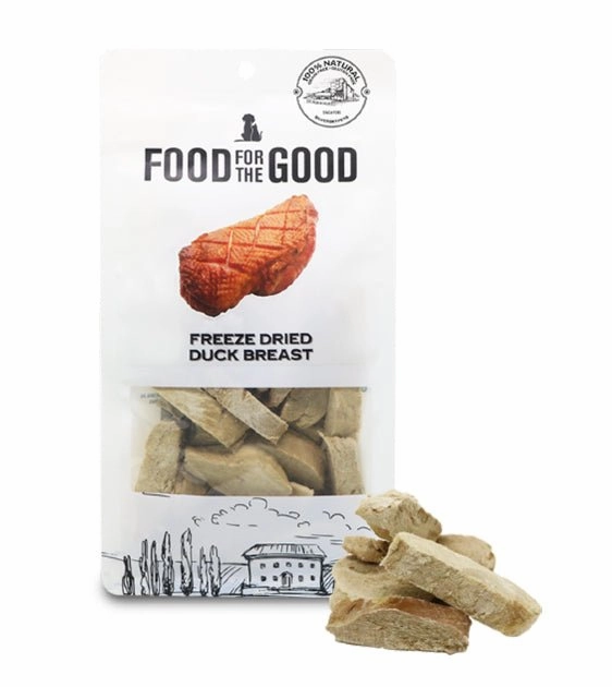 Food For The Good Freeze Dried Cat & Dog Treats (Duck Breast)