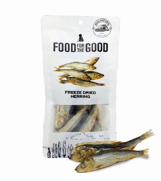 Food For The Good Freeze Dried Cat & Dog Treats (Herring)