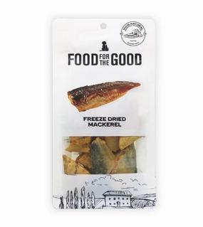 Food For The Good Freeze Dried Cat & Dog Treats (Mackerel) freeze-dried dog food,lightweight pet food