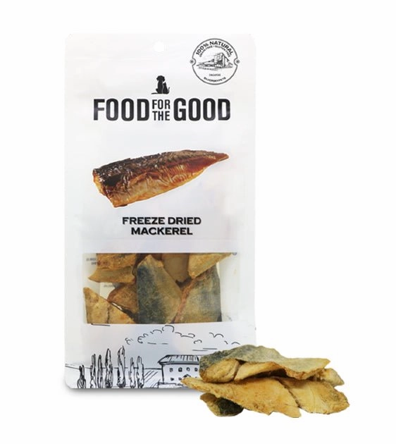 Food For The Good Freeze Dried Cat & Dog Treats (Mackerel)