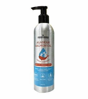 Food For The Good Wild-Caught Alaskan Salmon Oil Supplement For Dogs & Cats dog leash,walking strap