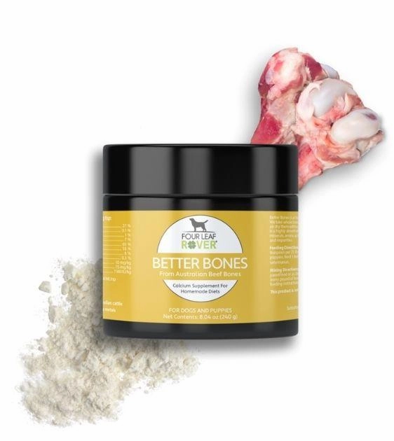 Four Leaf Rover (BETTER BONES) Dried Beef Bones Dog Supplements