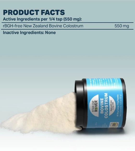 Four Leaf Rover (BOVINE COLOSTRUM) Dog Supplements