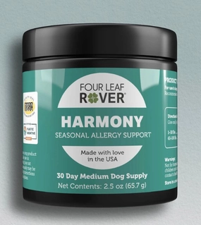 Four Leaf Rover (HARMONY) Seasonal Allergy Support Dog Supplements dog shampoo,bathing supplies