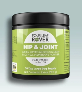 Four Leaf Rover Hip & Joint Natural Joint Support Dog Supplements dog hygiene,clean pet