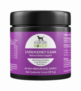 Four Leaf Rover Liver/Kidney Clean Supplements for Dogs