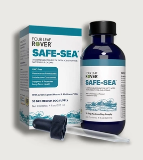 Four Leaf Rover (SAFE-SEA) Green Lipped Mussel Oil (Omega-3) Dog Supplements