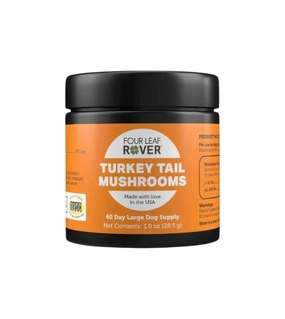 Four Leaf Rover (TURKEY TAIL MUSHROOM) Extract Dog Supplements dog oral care,pet dental