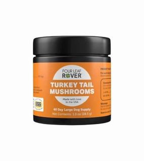 Four Leaf Rover (TURKEY TAIL MUSHROOM) Extract Dog Supplements