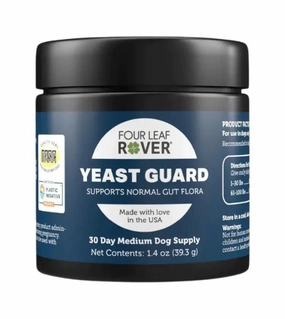 Four Leaf Rover Yeast Guard Supplements for Dogs dog shampoo,bathing supplies