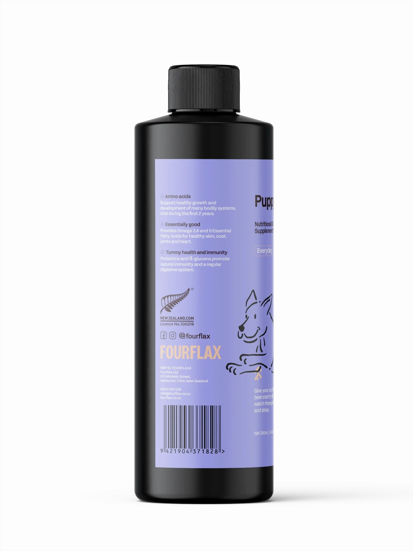 Fourflax Nutritiional Oil Supplement for Pups (Puppy)
