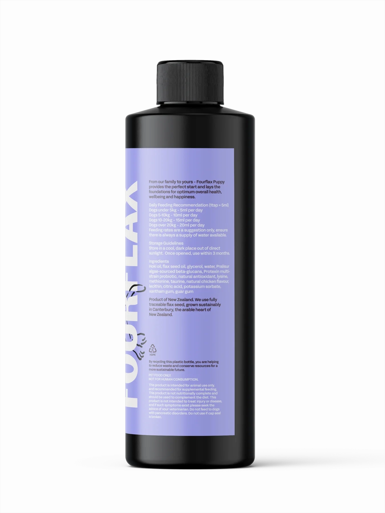 Fourflax Nutritiional Oil Supplement for Pups (Puppy)